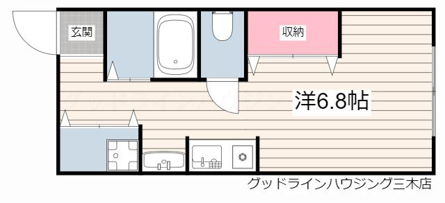 シャインヒルズの間取り