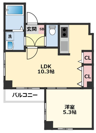 【間取り】 | ルラーシュ船橋 | 間取り