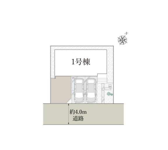 取手市新取手1丁目2期　新築戸建の区画図