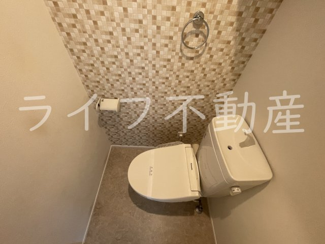 iris 大今里のトイレ|ゆったりとした空間のトイレです