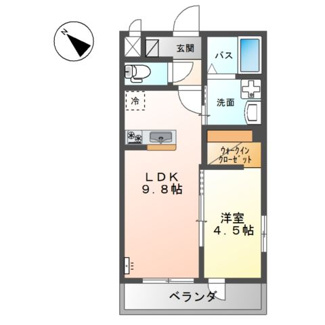 【間取り】 | 南足柄市関本アパートⅡ期新築工事