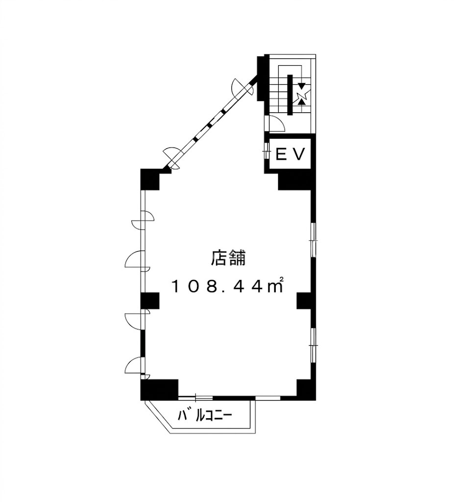 スズビル東野田の間取り