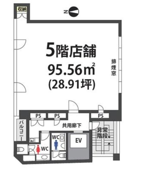 スプルース野田ビルの間取り