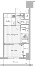 新品家具付きマンション馬出1(KaGood福岡)の画像