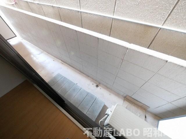 ヤングパレス阿倍野橋のバルコニー