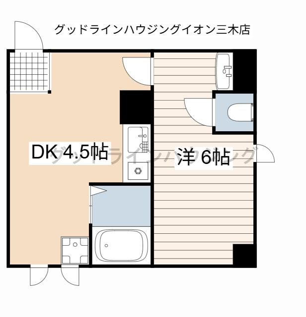 メゾンララの間取り
