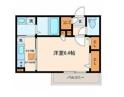 オデオンの間取り