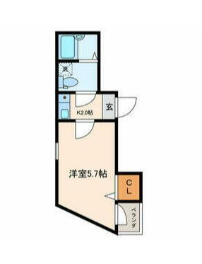 マーレ東あずま駅前の間取り