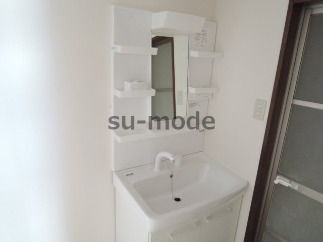 森本マンションの洗面所