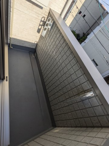 ハーモニーテラス長田町のバルコニー|203号室