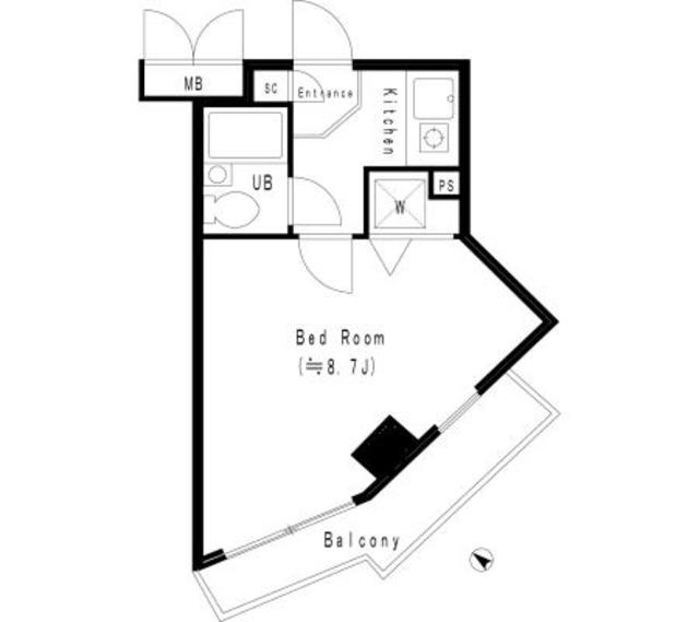 野田屋ビルの間取り