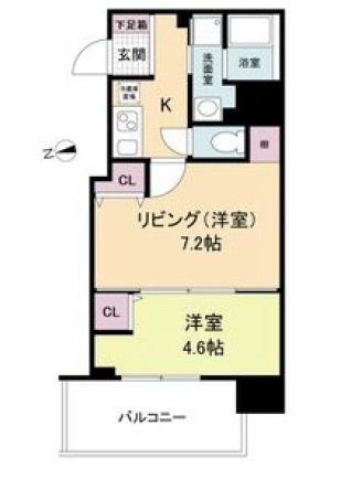 【間取り】 | ヴィラ・セレーノ玉造本町