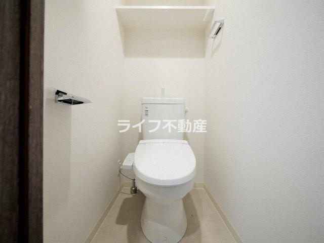 プレサンス森ノ宮 THEゲートのトイレ|トイレです