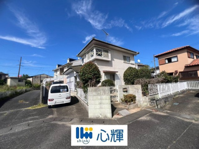 【前面道路含む現地写真】 | 宇部市北琴芝２丁目土地／家屋付き・現状渡し・約５５坪