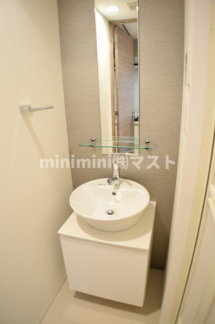 S-RESIDENCE難波Brillerの洗面所