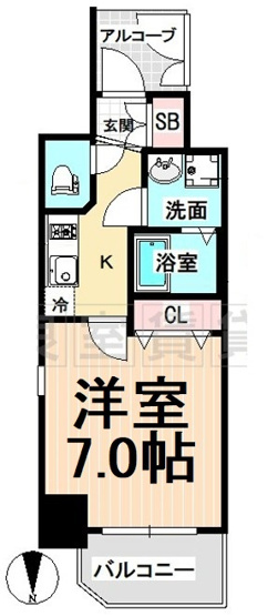 【間取り】 | エステムコート名古屋新栄Ⅲグローリィ