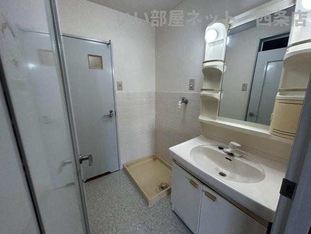 サンシャイン西条の洗面所