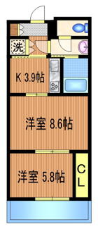 【間取り】 | ライトコート四谷