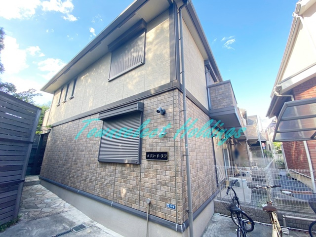 藤沢市本鵠沼２丁目のアパートの外観