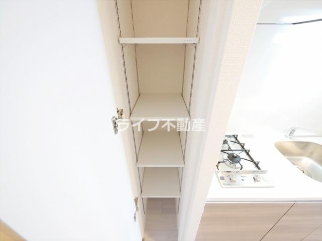ララプレイス森ノ宮ベーネの収納|大きなものも収納できそうです