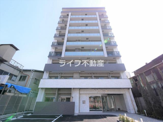ララプレイス森ノ宮ベーネの外観|外観は落ち着いています