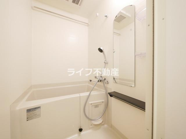 ララプレイス森ノ宮ベーネの浴室|コンパクトで使いやすいお風呂です