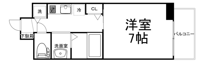 【間取り】 | レジデンス大阪城前