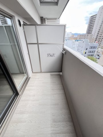 大阪市城東区今福東２丁目の賃貸マンションのバルコニー