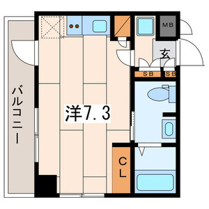 横浜翠葉BuildingⅠの間取り|間取りです。