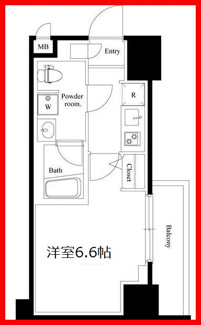 【間取り】 | メインステージ両国駅前