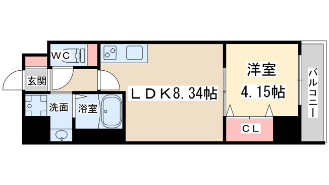 【間取り】 | ACT　DOORS天六