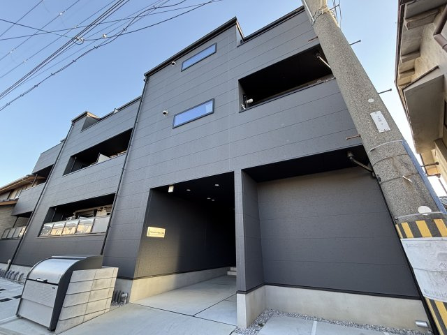 ALLIER　PARK下木田の外観|おしゃれな外観です