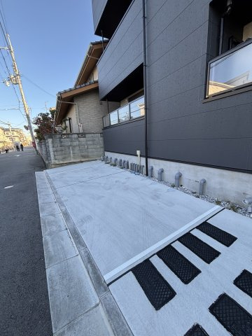 ALLIER　PARK下木田の駐車場