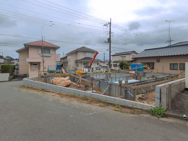 牛久市南22期　新築戸建の外観