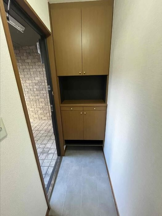 ライフランドスケープ　A棟の玄関