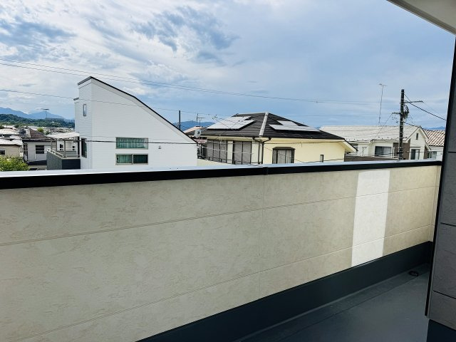 八王子市　絹ケ丘　新築一戸建て　５期のバルコニー|～現在建築中、詳細は当社までお気軽にお問合せ下さい～