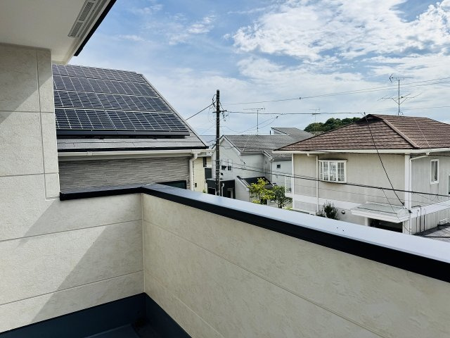 八王子市　絹ケ丘　新築一戸建て　５期のバルコニー|～現在建築中、詳細は当社までお気軽にお問合せ下さい～