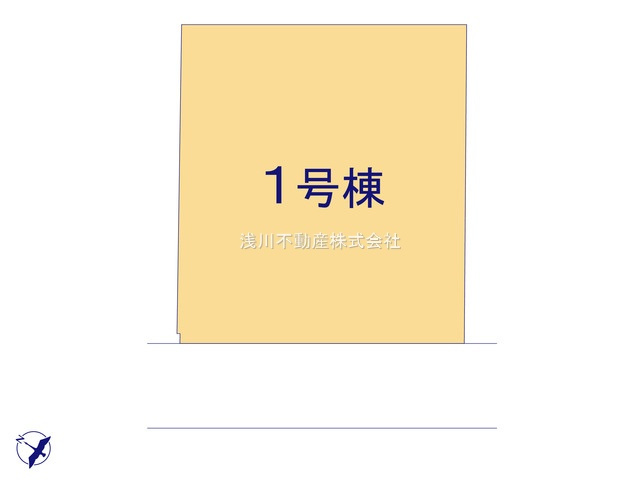 八王子市　絹ケ丘　新築一戸建て　５期の区画図|～南西4ｍ道路に面している整形地～