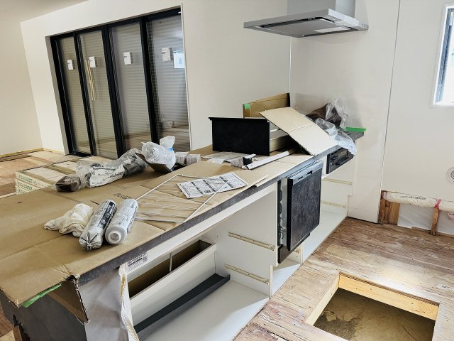 八王子市　絹ケ丘　新築一戸建て　５期のキッチン|～現在建築中、詳細は当社までお気軽にお問合せ下さい～