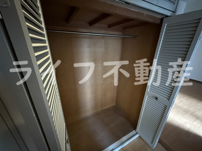 ノアーズアーク緑橋の収納|大きなスペースがあり、収納には困りません