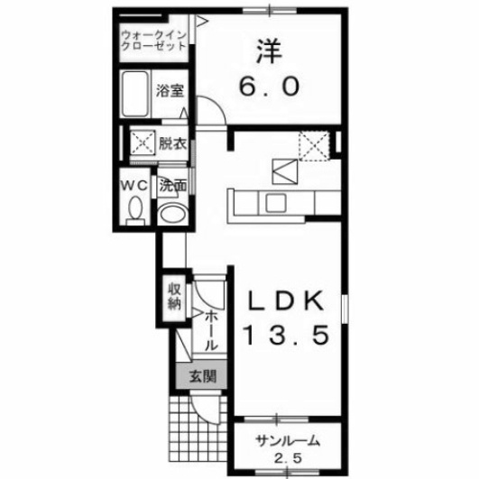 【間取り】 | メゾンけやきＡ