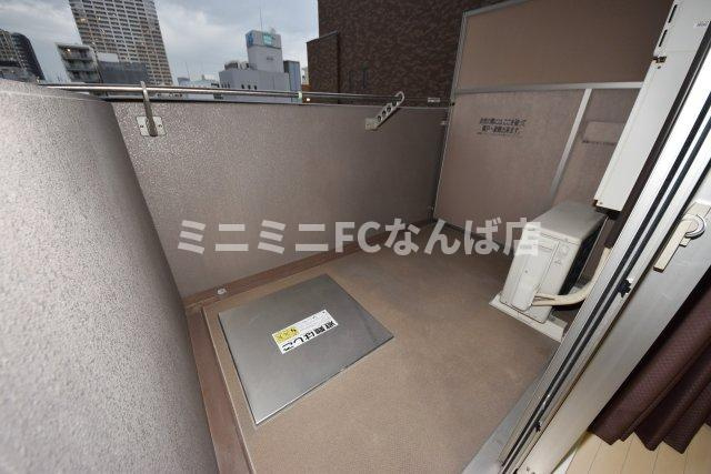エスライズ本町東のバルコニー