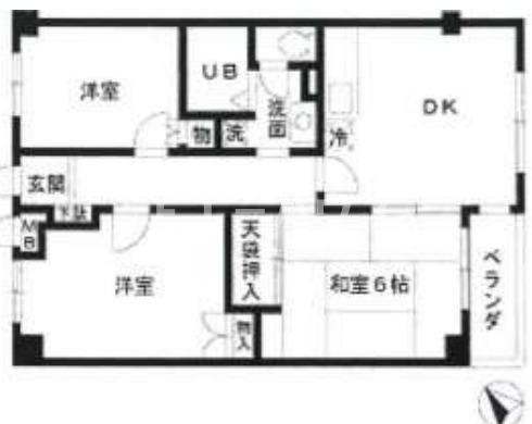 エクセル青山の間取り