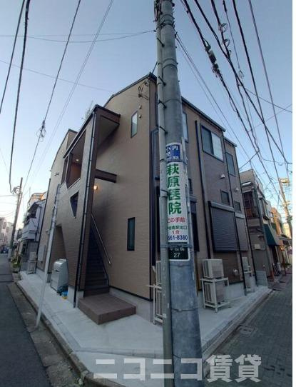 板橋区中板橋のアパートの外観