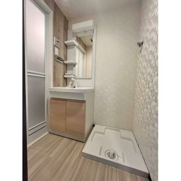 CREST TAPP平安通　名古屋市賃貸　仲介手数料無料の洗面所