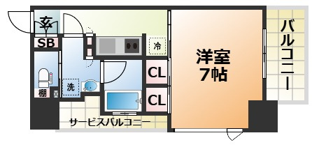 アーバネックスみなと元町の間取り