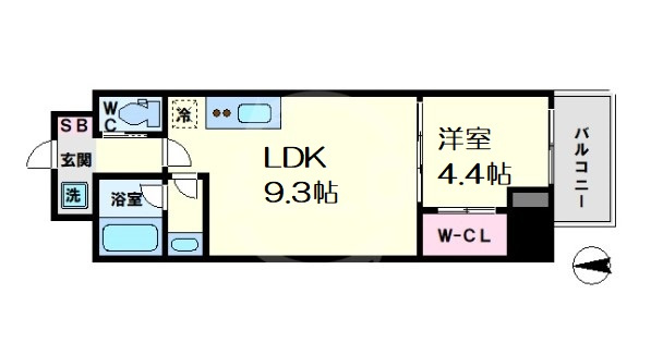 【間取り】 | ブエナビスタ大手通