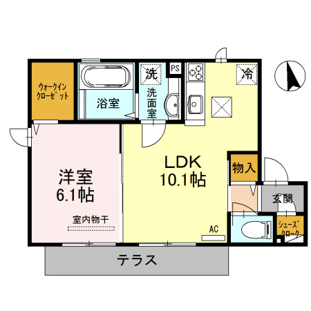 サンハイム安堂の間取り