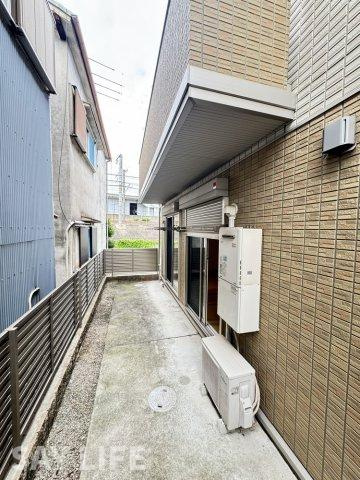 サンハイム安堂のバルコニー