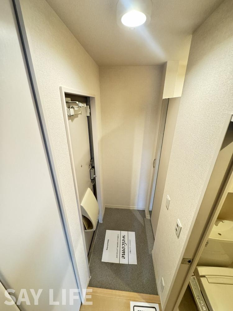 サンハイム安堂の玄関